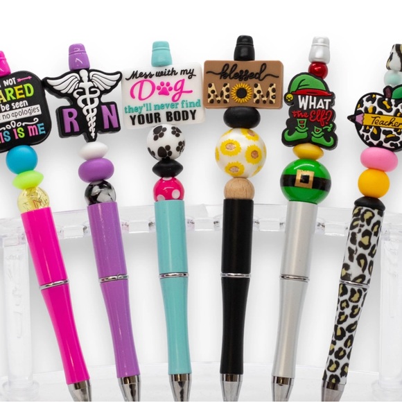 Other - Mystery - 3 Beaded Pen bundle.